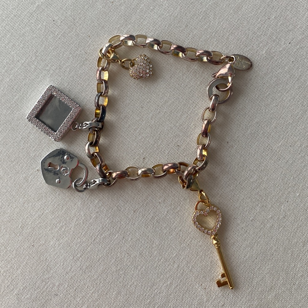 Origami Owl Bracelet with Charms